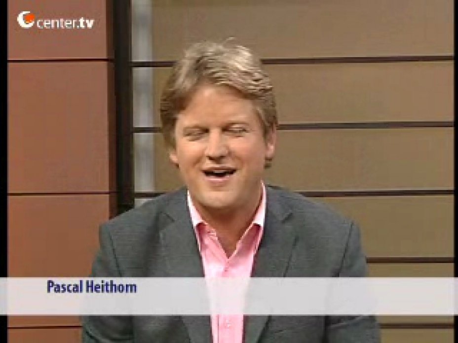 Mira Louen und Rüdiger Hübbers Lüking bei CenterTV Düsseldorf